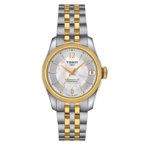 Tissot Ballade Powermatic 80 COSC 32 Stainless Steel / Yellow Gold PVD / MOP / Bracelet